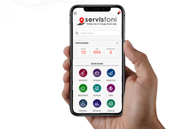 servisfoni app